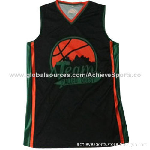 Boys' Jersey for Basketball Team, Sublimation Printing, OEM Orders Welcomed